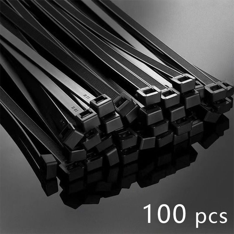Self-locking nylon cable ties 12 inch, suitable for both indoor and outdoor use