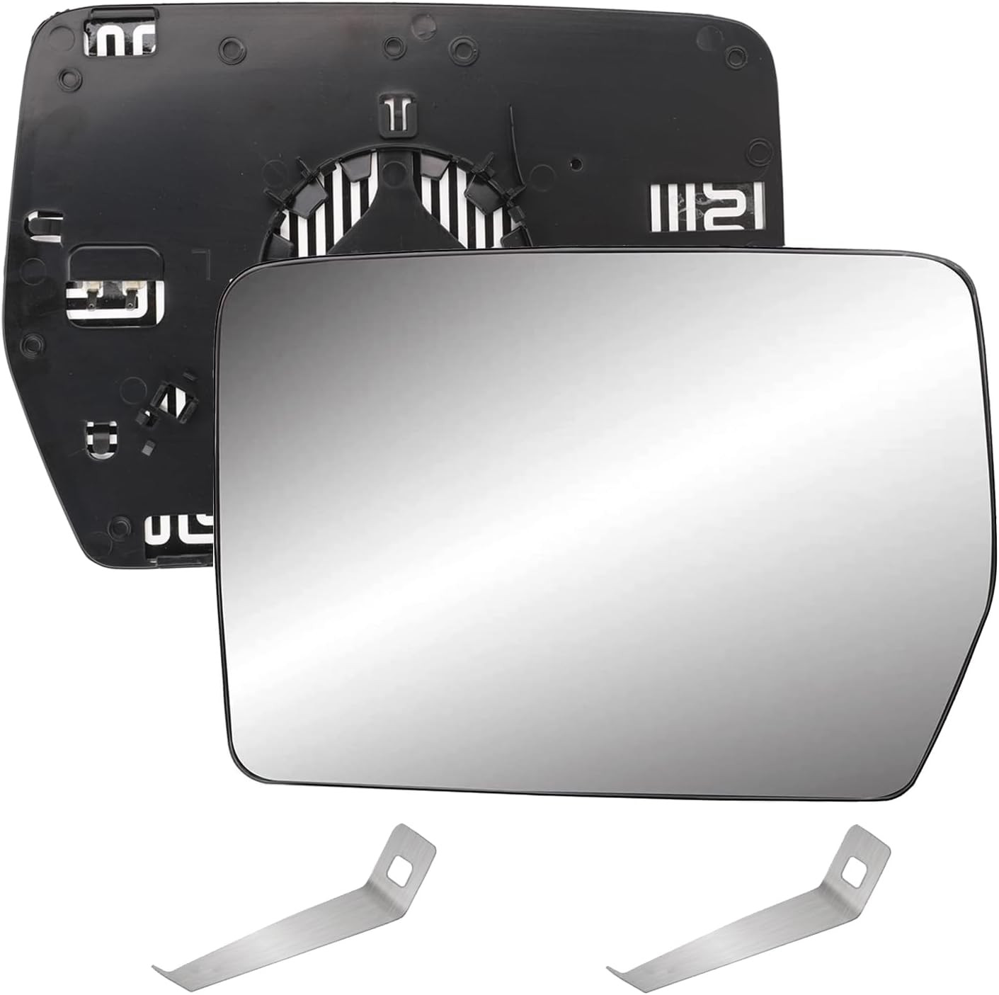 Driver Left Side Heated Mirror Glass Compatible with 2004-2014 Ford F150 – Exte