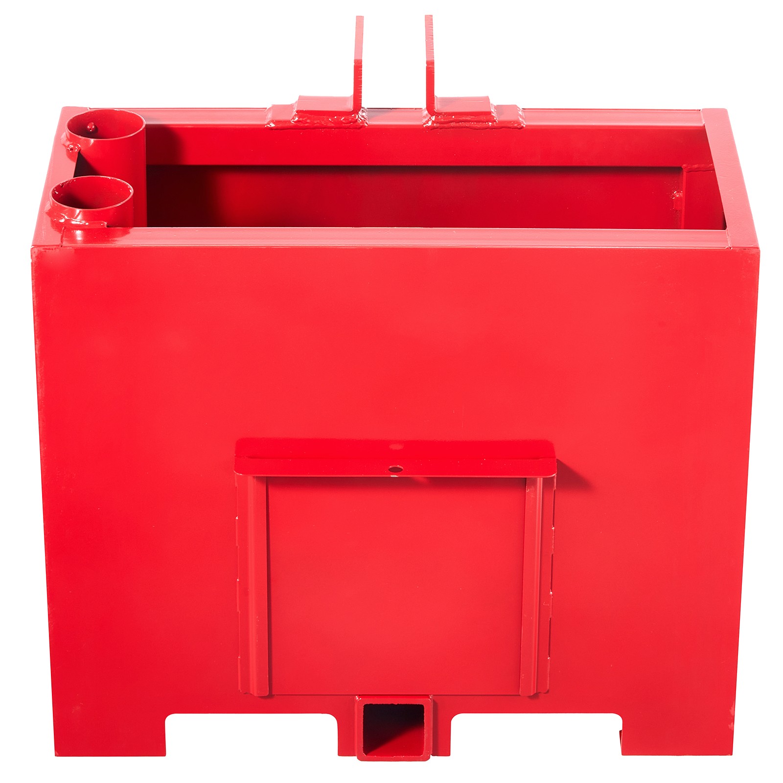 Ballast Box 3 Point Category 1 Tractor Quick Tach Hitch Counterweight Red