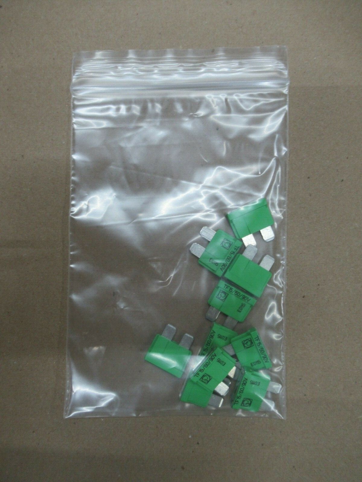 LITTELFUSE 162.7049.5152 GREEN FUSE TF15 / 60 / 90V PACK OF 10