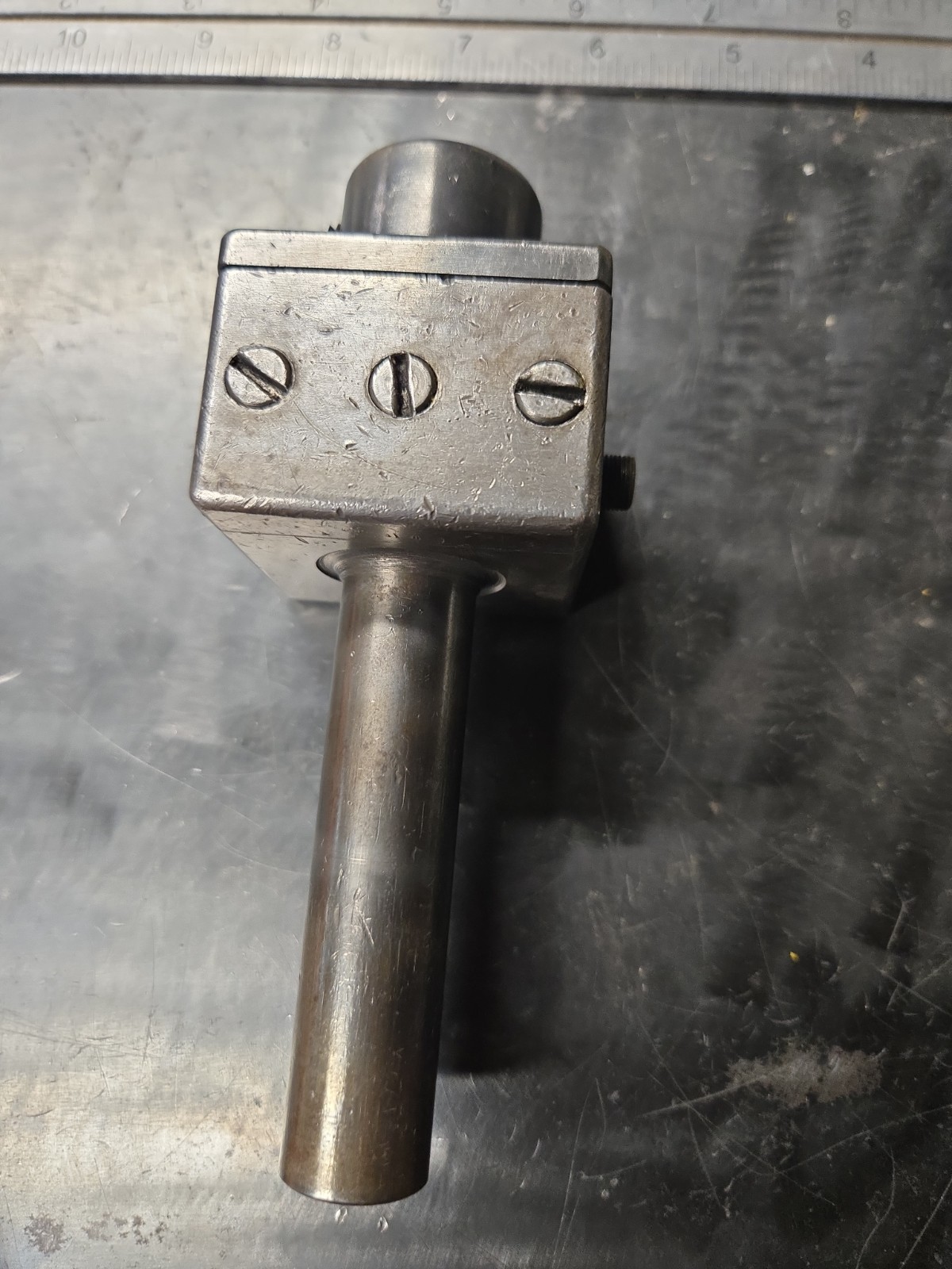 Vintage Taft-Peirce No. 75 Adjustable Boring Head Tool Holder Machinist USA