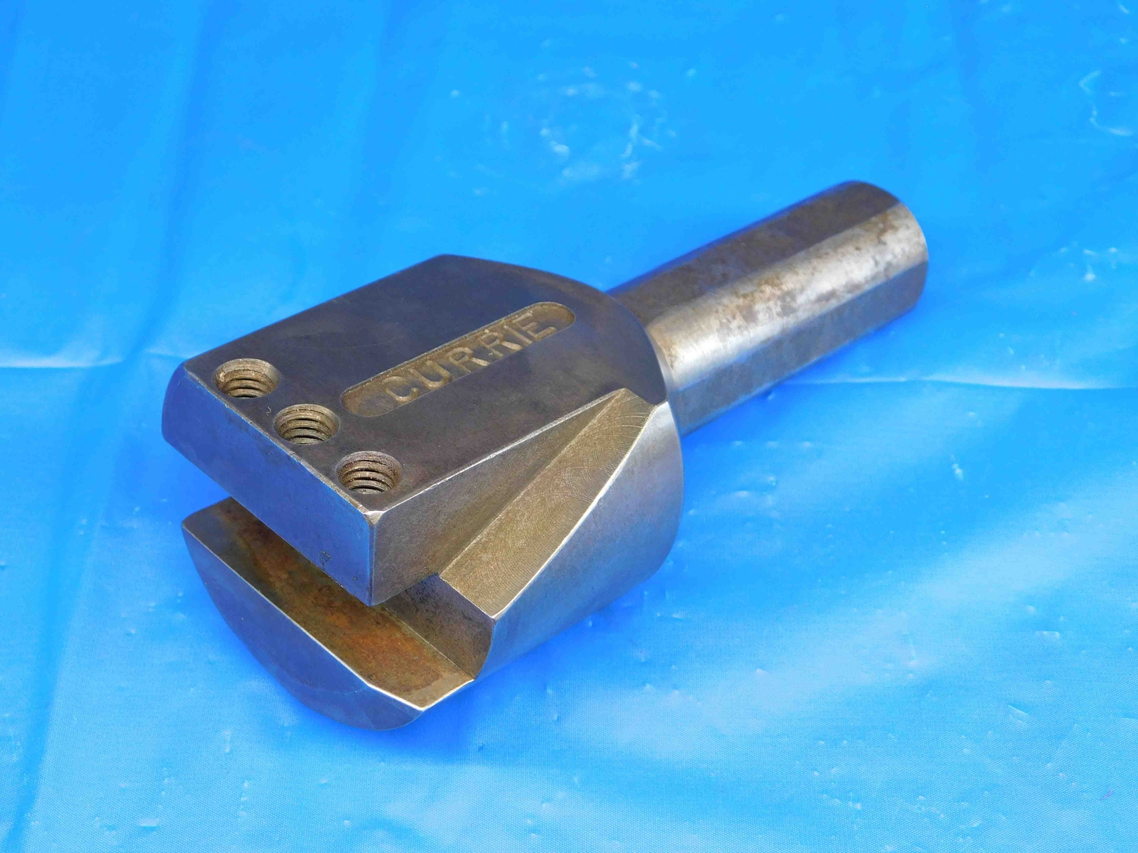 CURRIE LATHE TOOL HOLDER 1/2 SLOT WIDTH 1″ SHANK DIAMETER SQUARE TURNING BIT