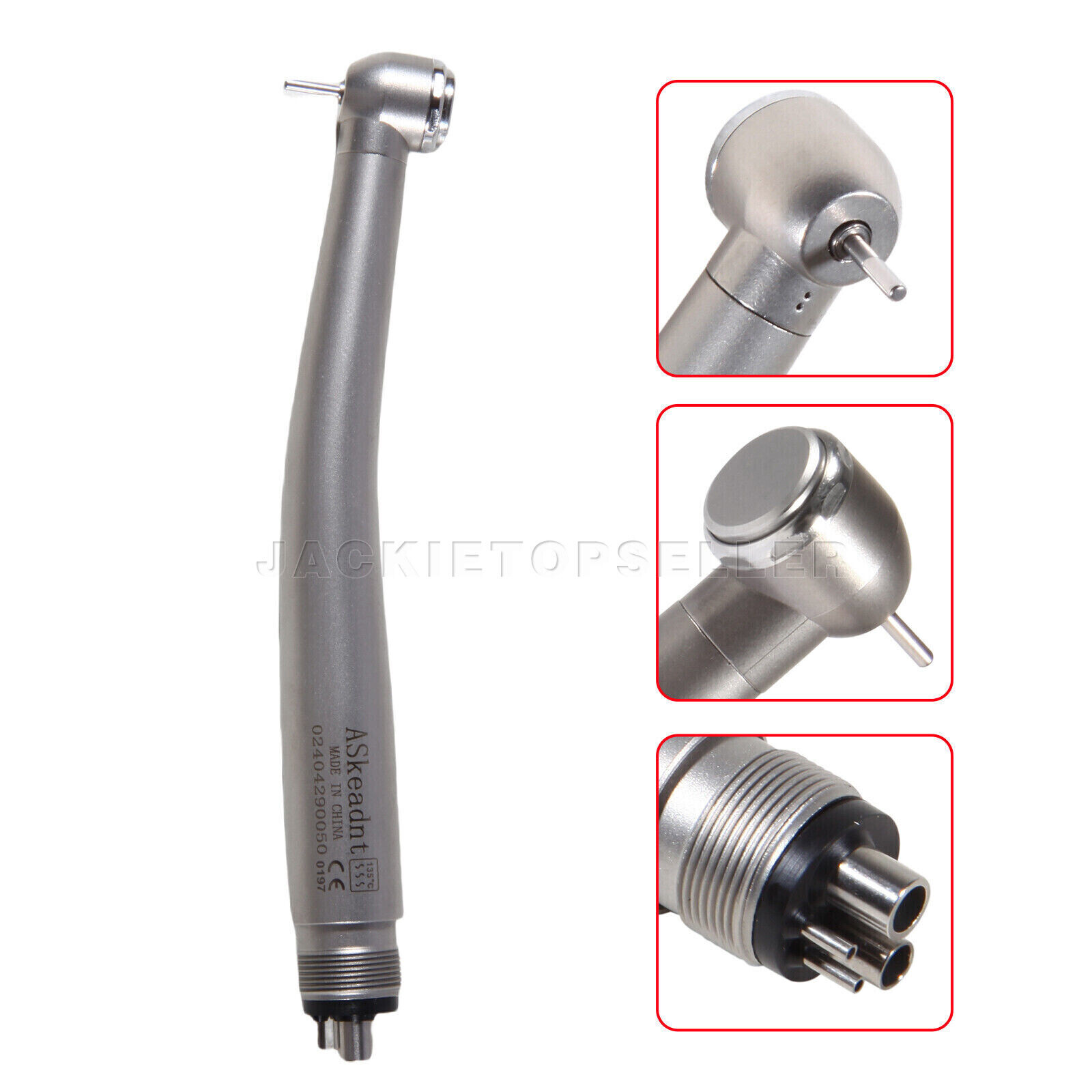 Dental High Speed Handpiece Push Button Air Turbine 4 Hole Midwest 10pcs/1 Pack