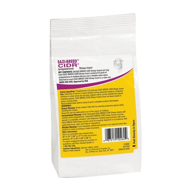 Eazi Breed Sheep Cidr Inserts