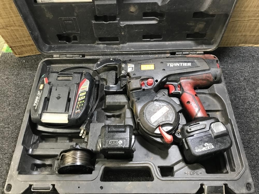 MAX RB-610T-B2C/1440A Charger 14.4V Rebar Tying Machine Tasted used From Japan