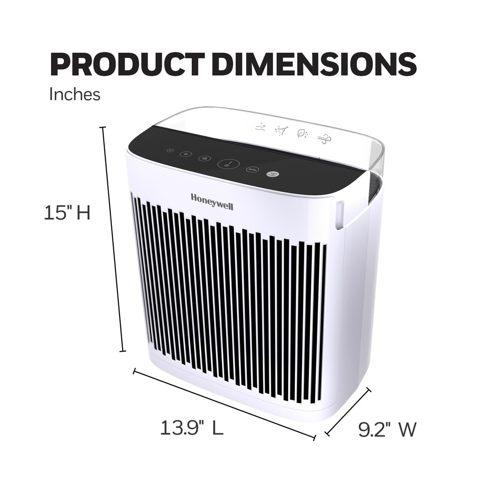 Honeywell HEPA Air Purifier for Home, 938 Ft² Rooms in 1 hour, … FAST USA