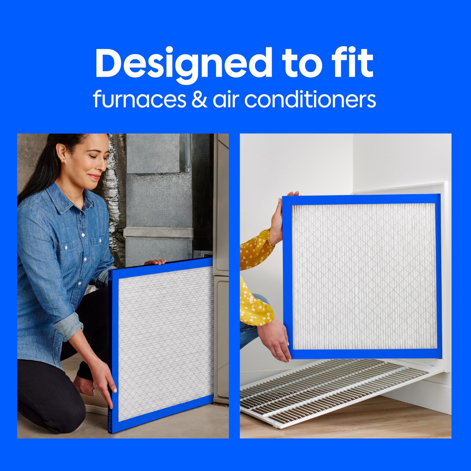 Filtrete 12X12X1 Air Filter Merv 12 Mpr 1500 Allergens Bacteria Viruses 3-Month
