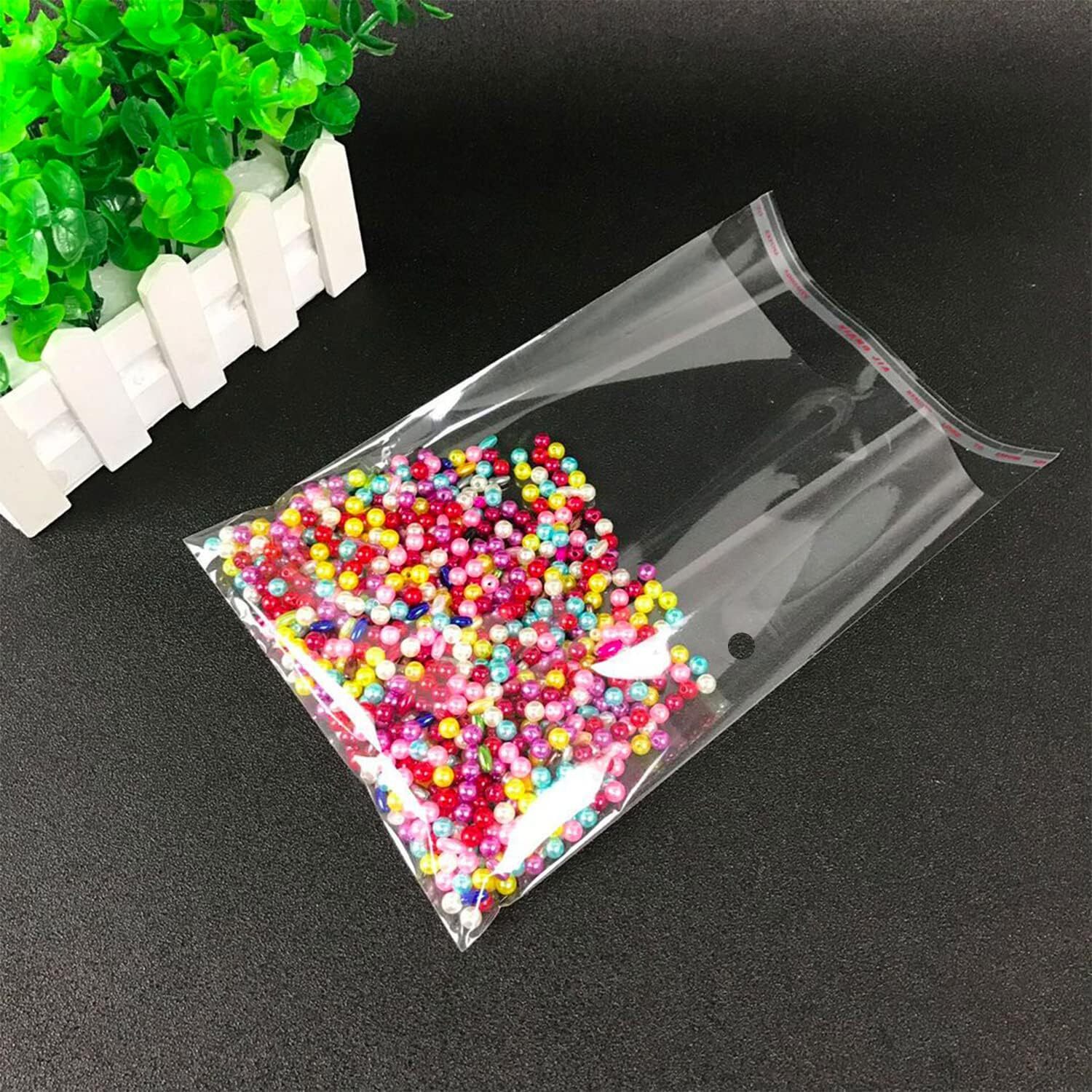 Clear Resealable Self Sealing Cello Cellophane Bag Plastic OPP Poly Bag Any Size