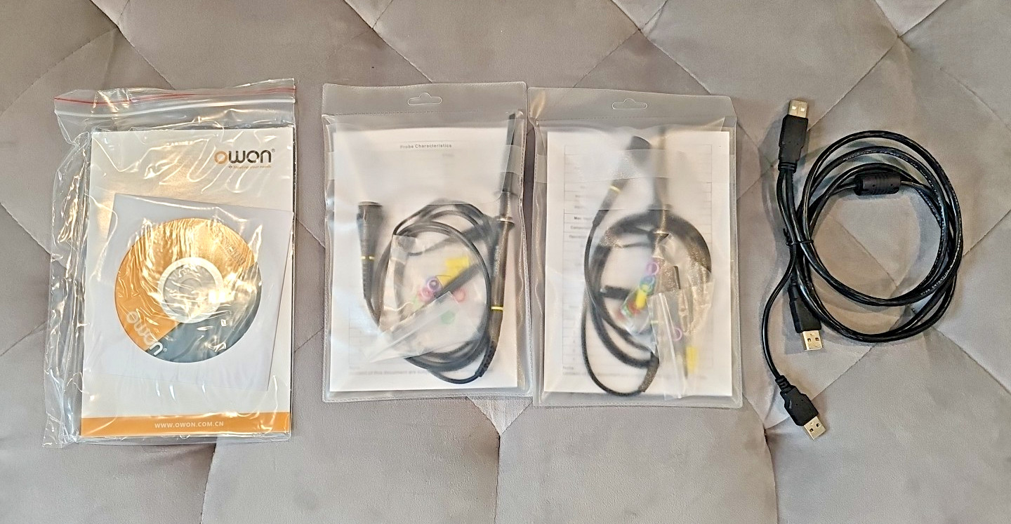 Brand New – Owon Virtual PC Based USB Oscilloscope VDS1022I Isolated 2CH 25MHz