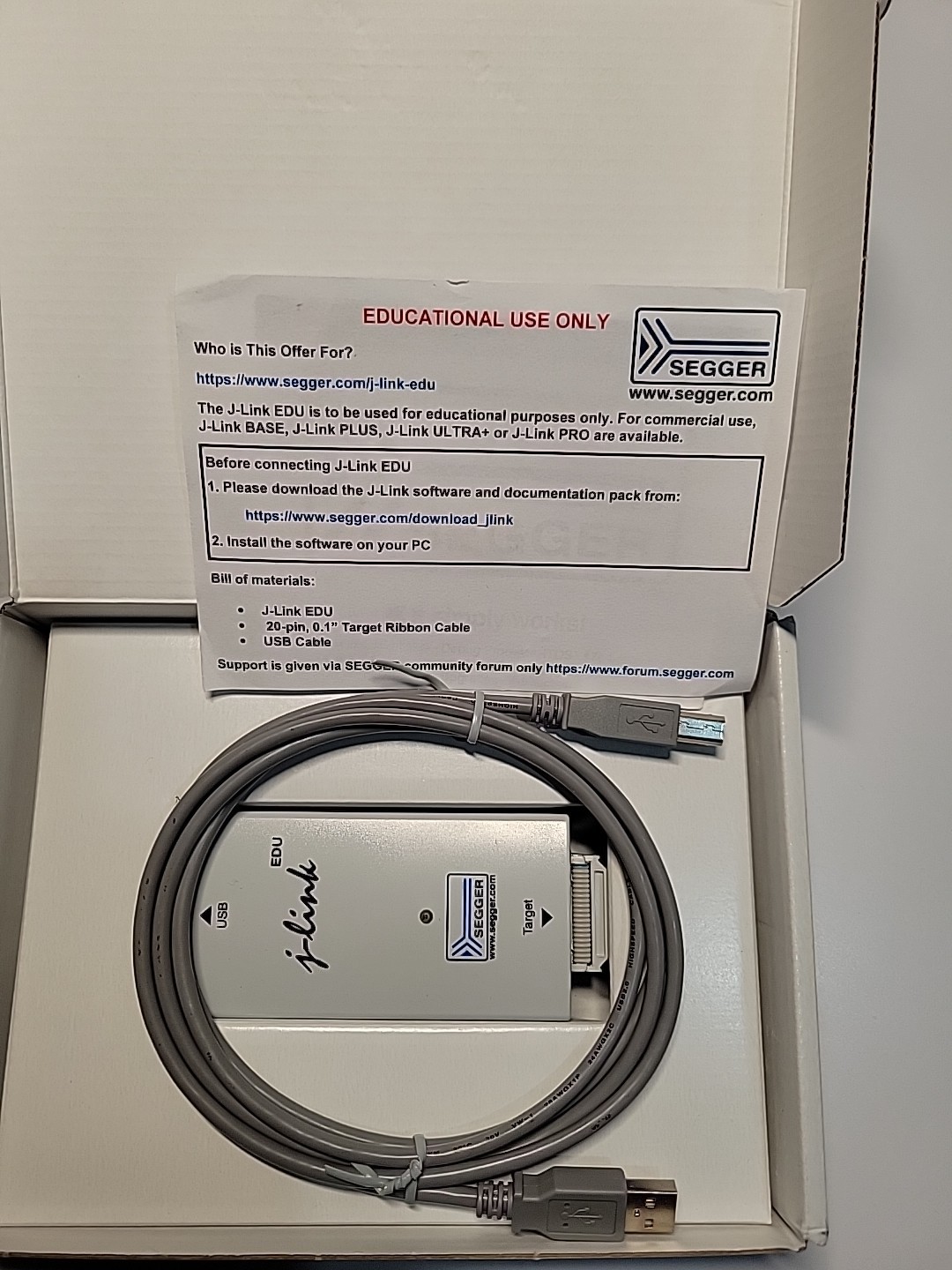 Segger J-Link EDU 11.0