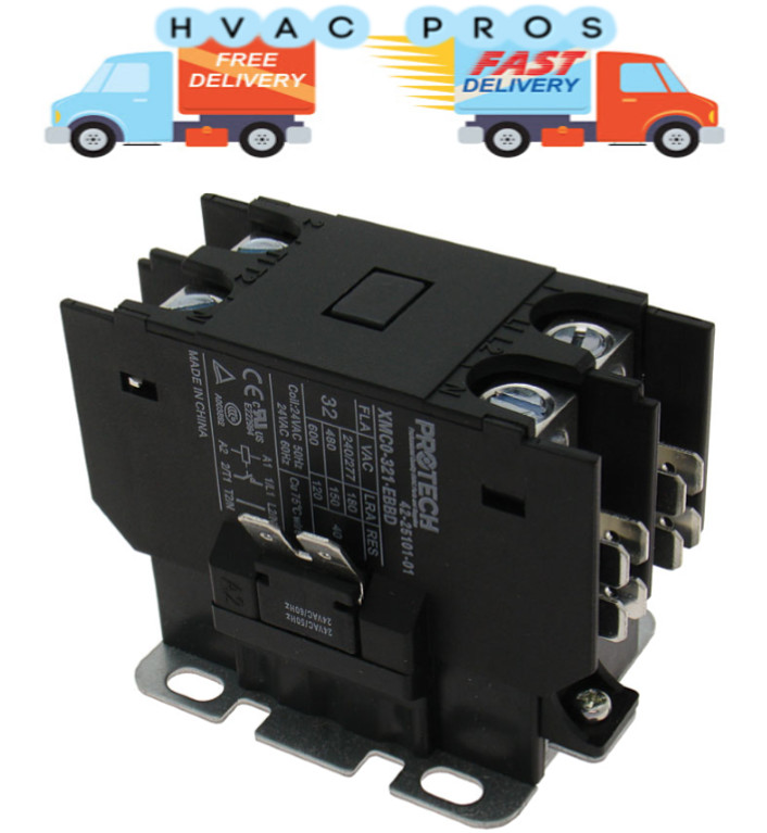 Rheem Ruud Weather King Corsiare 1 Pole Contactor Relay 42-42728-02 42-102664-05