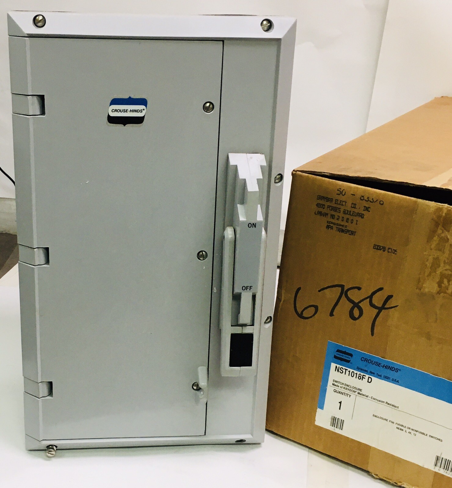 CROUSE HINDS NST1018F-D KRYDON 30/60 AMP SAFETY SWITCH ENCLOSURE NEW IN BOX