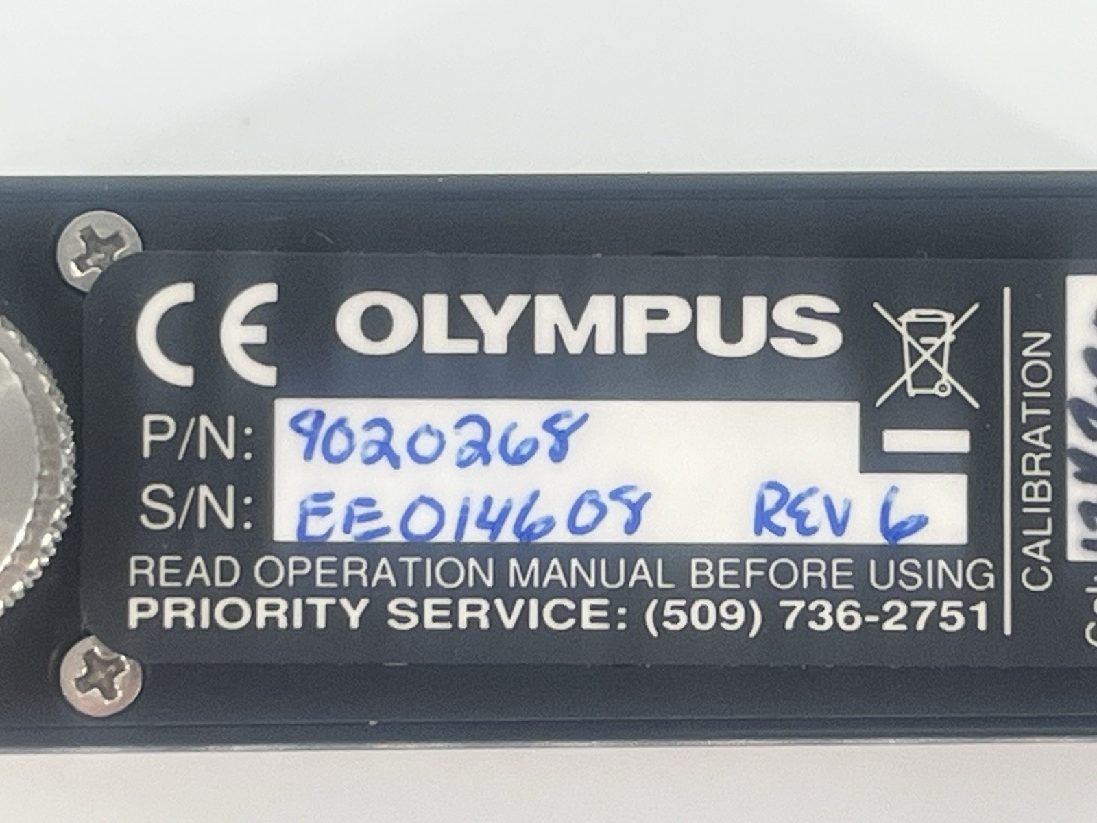 OLYMPUS MINIMITE PN#9020268 REV 6 with Cable And Case (Tested and Works)