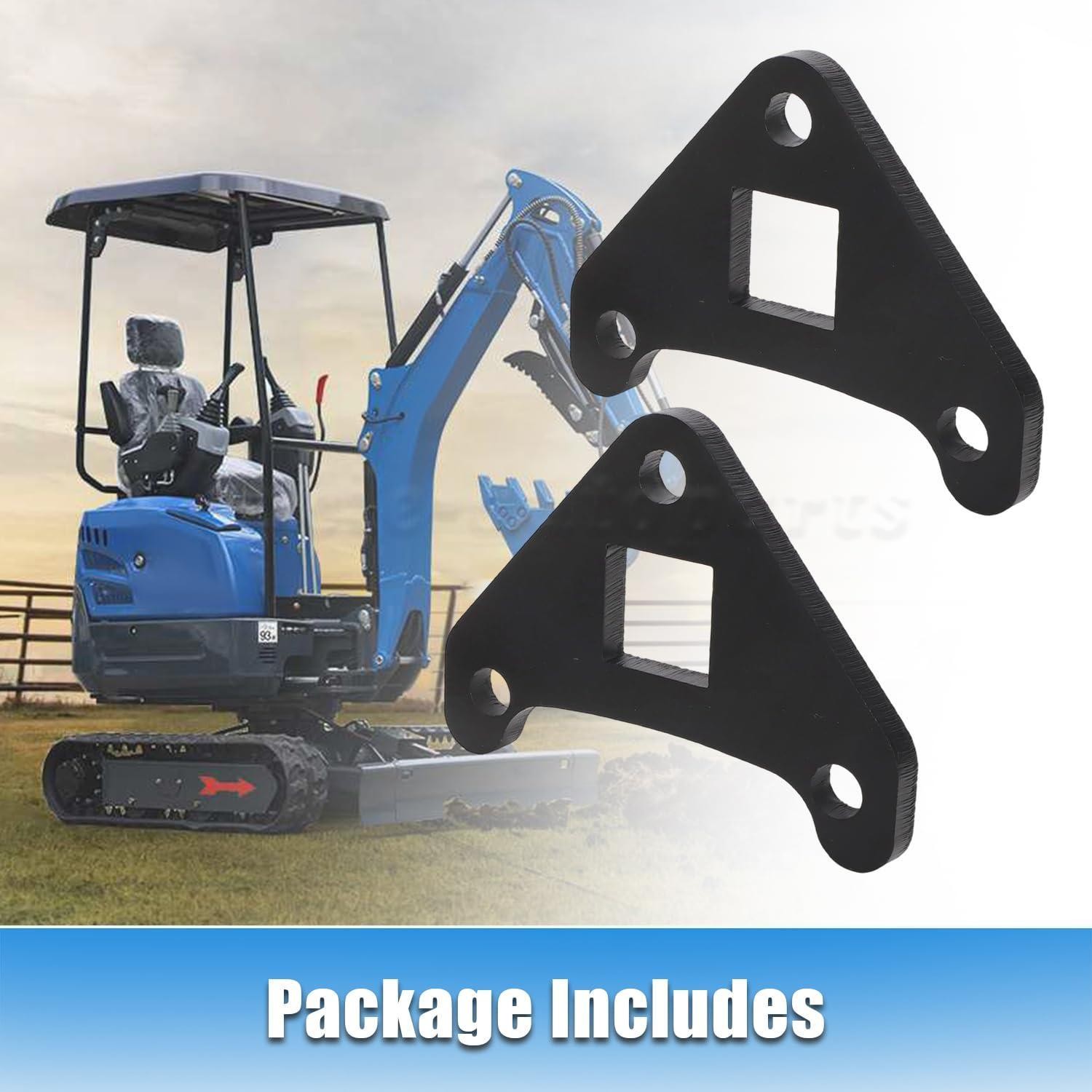 2X Final Drive Reinforcement Bracket For Mini Excavator Travel Motor Support Kit