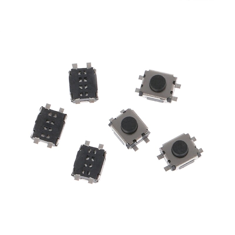 100 Pcs 3x4x2mm 4 Pin Micro Momentary Push Button Tactile Switch