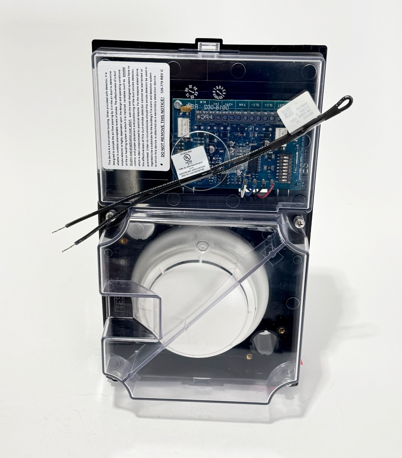 NEW SIMPLEX 4098-9756 TrueAlarm Duct Sensor Housing 4- Wire 0631149