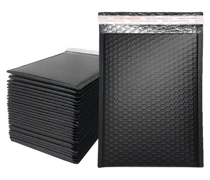 ANY SIZE POLY BUBBLE BLACK MAILERS SHIPPING MAILING PADDED BAGS ENVELOPES