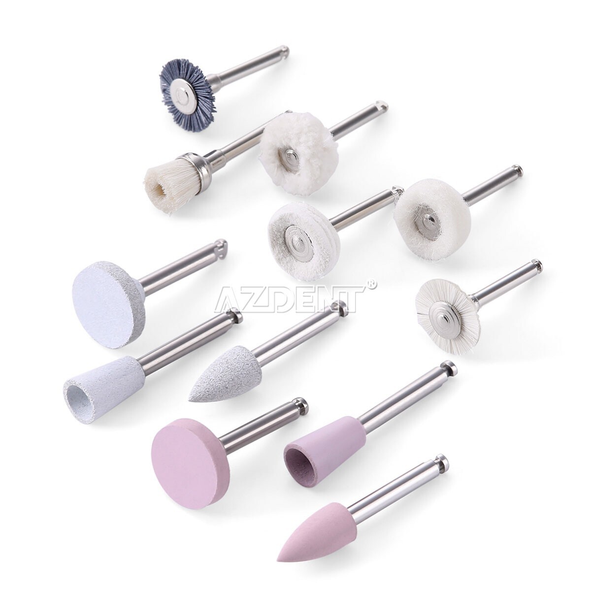 Dental Composite Finishing Polishing Brushes Silicone Polishers RA 2.35mm USA