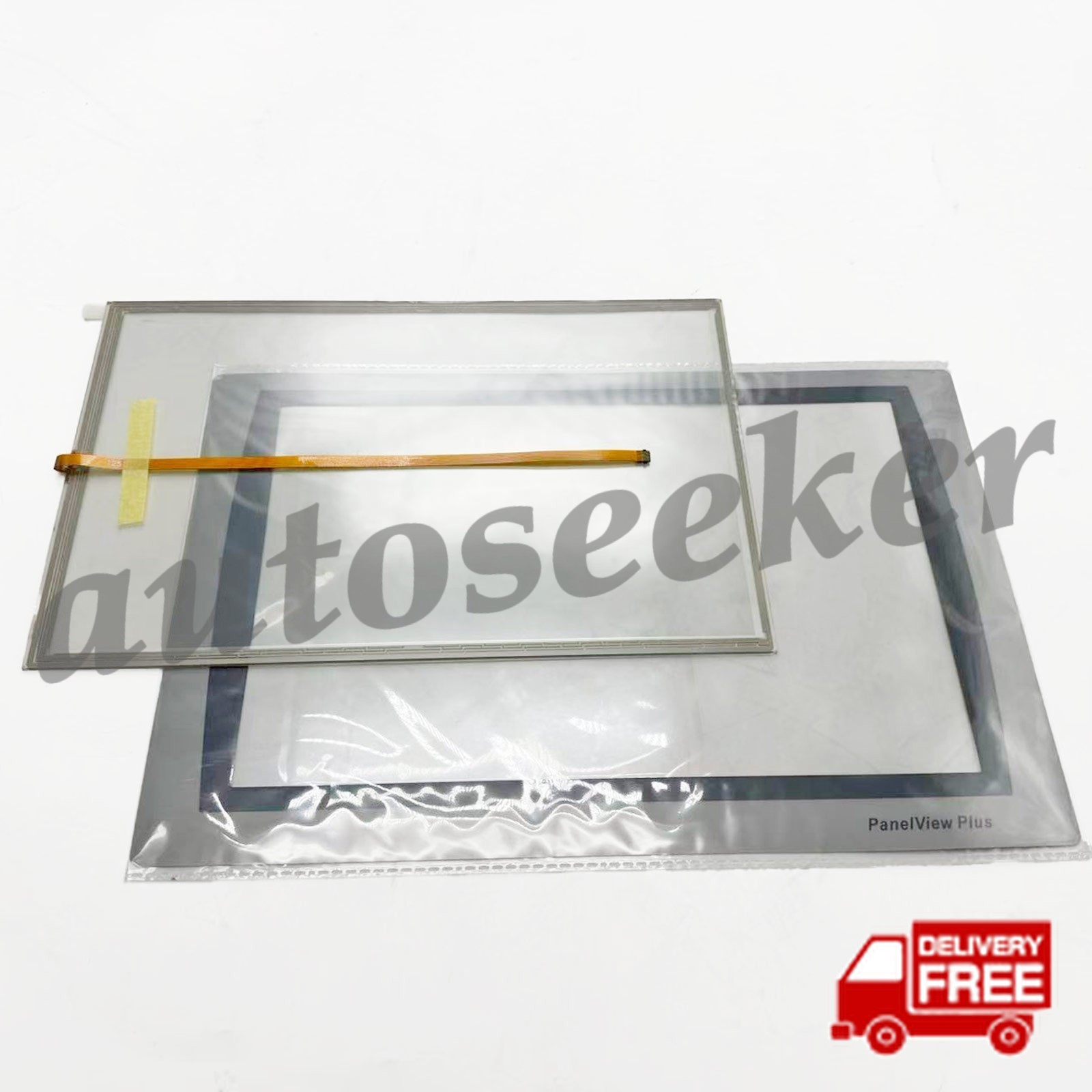 New Touch Screen Panel with Overlay 2711P-T12W22D9P-A 2711P-T12W22D9P-B for SER