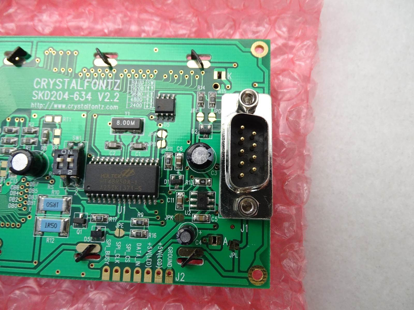 CRYSTALFONTZ SKD204-634 V2.2 CHINA / NOS / SEE ALL INFO / FS / 3ABN_Z2