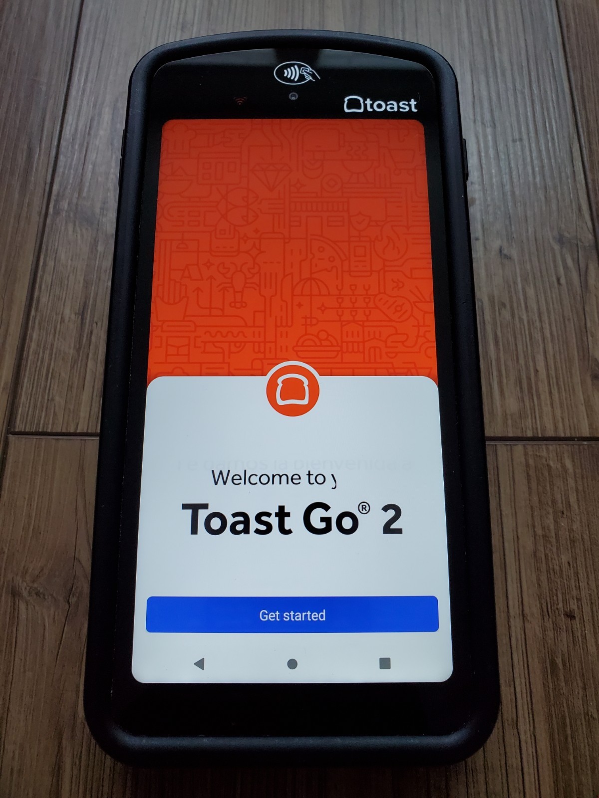Toast Flex POS Go 2 Handheld Tablet Mobile Computer Device – MPN: TG200