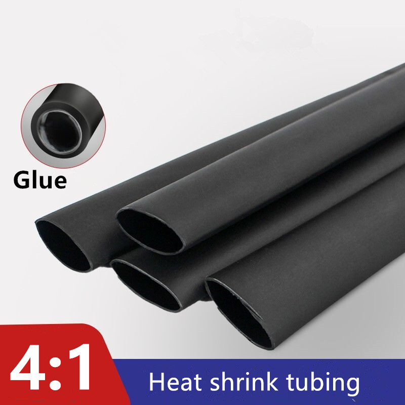 Heat Shrink Tube – 4:1 ratio Dual Wall Adhesive Glue Marine lot HeatShrinkBuddy