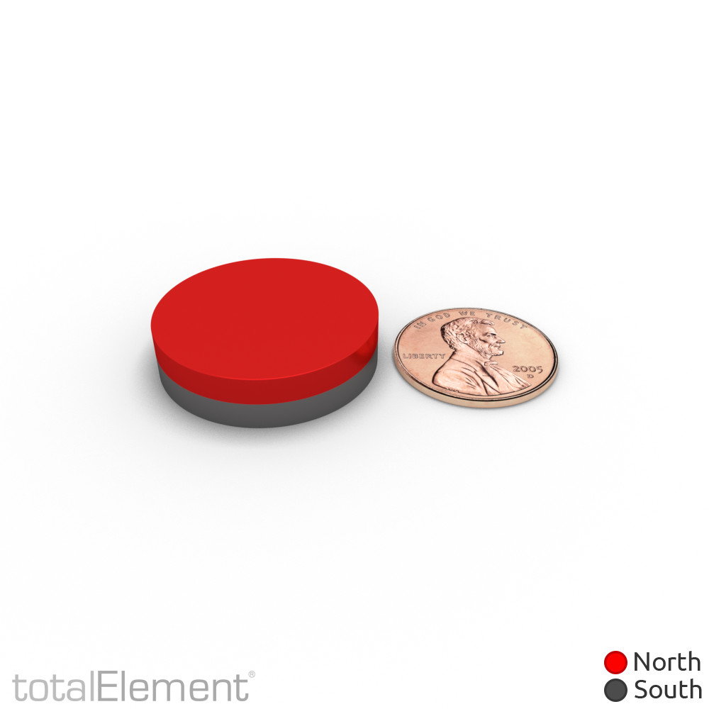 1 x 1/4 Inch Powerful Neodymium Rare Earth Disc Magnets N52 (4 Pack)