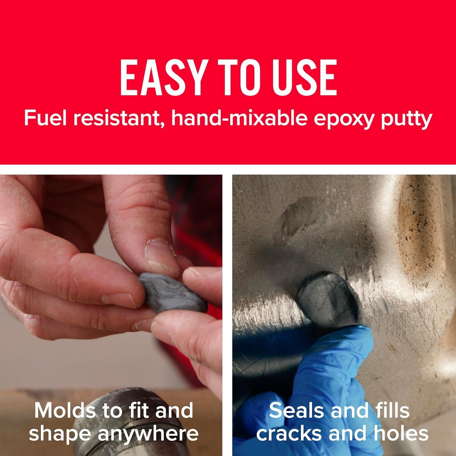 J-B Weld 8217 TankWeld Gas Tank Repair – 1 oz.,Dark Grey