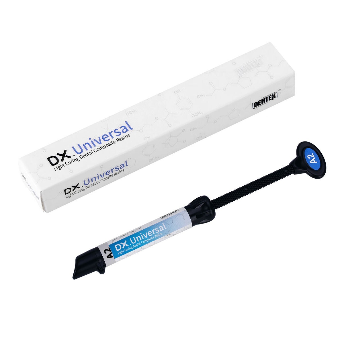 Dentex Dental Universal A1 A2 A3 A3.5 B1 B2 Recambio de Resina Compuesta de Foto