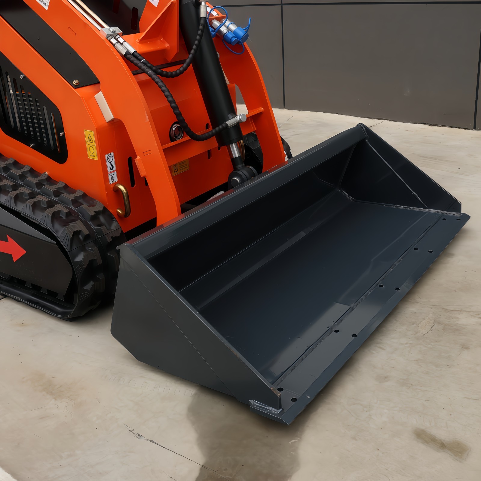 Mini Skid Steer Loader 13.5HP Hydraulic Tracked Loader with B&S Gas Engine EPA
