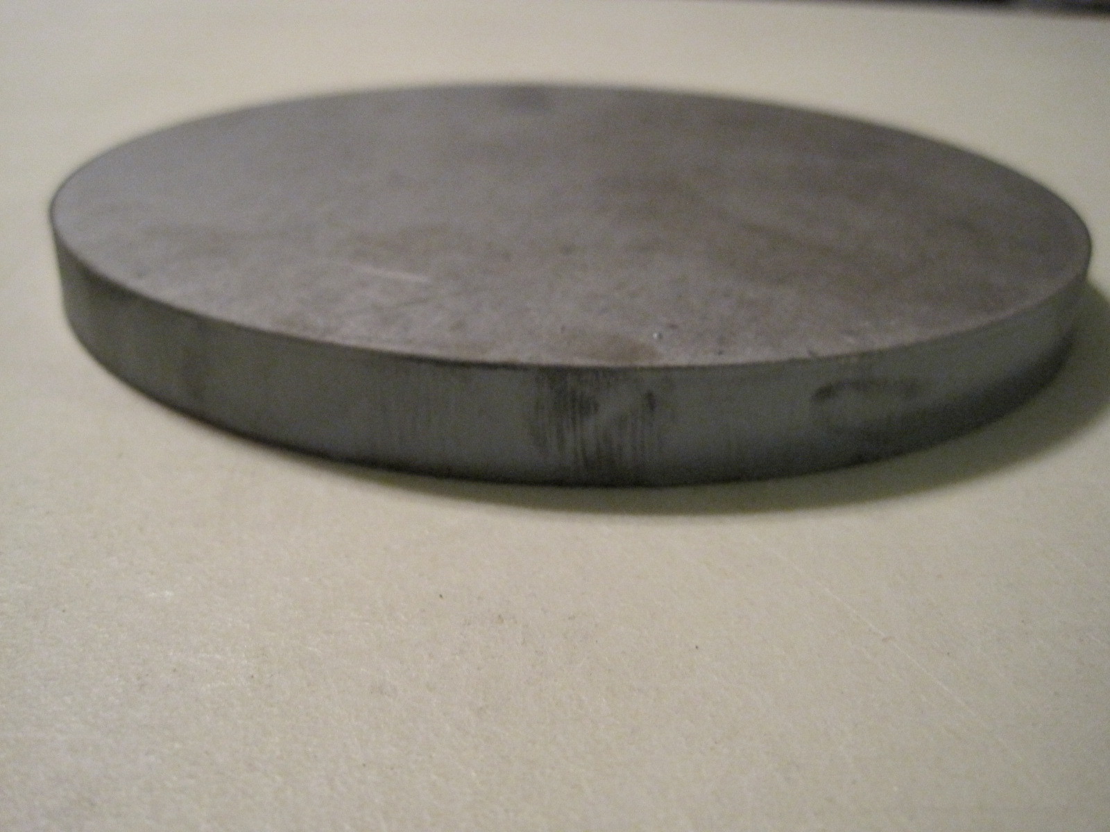 1/8″ Steel Plate, Disc Shaped, 3″ Diameter, .1250 A36 Steel, Round, Circle