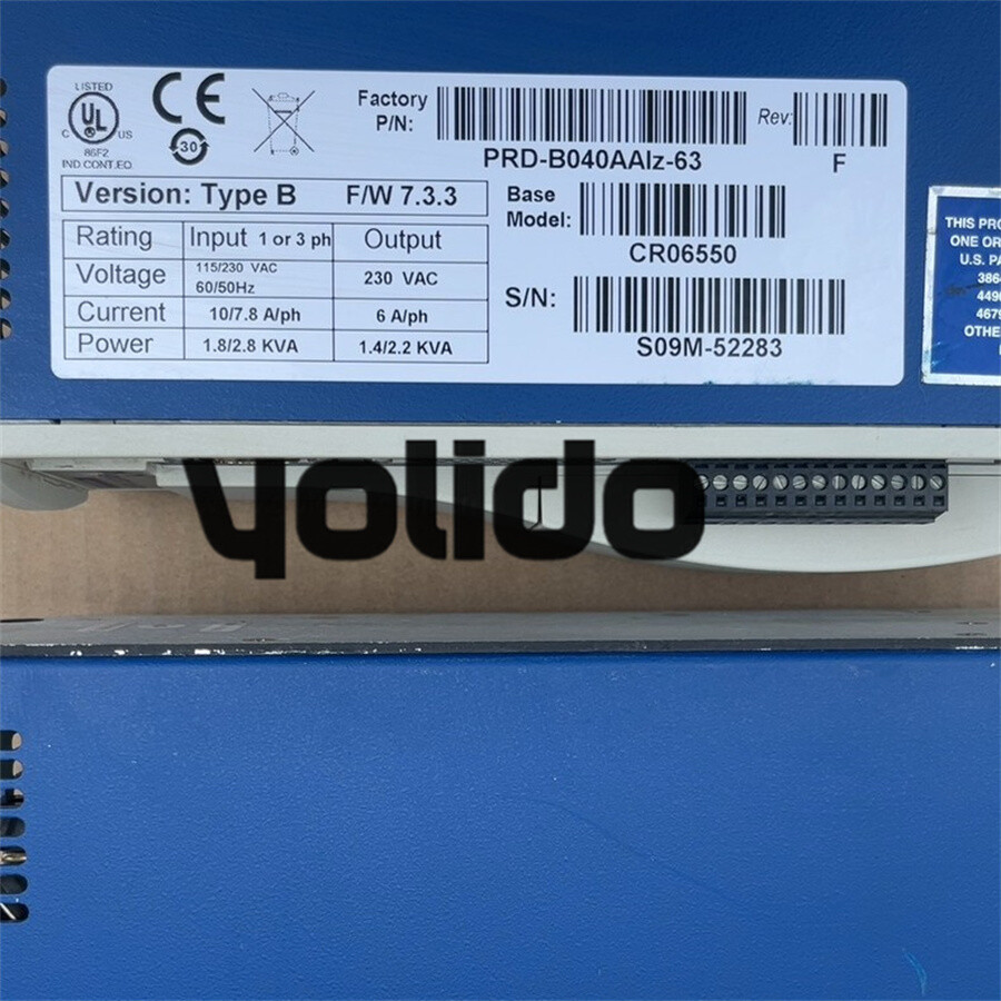 1PC USED Kollmorgen CR06550 Drive CR06550 Fast ship by FedEx Test us free tax