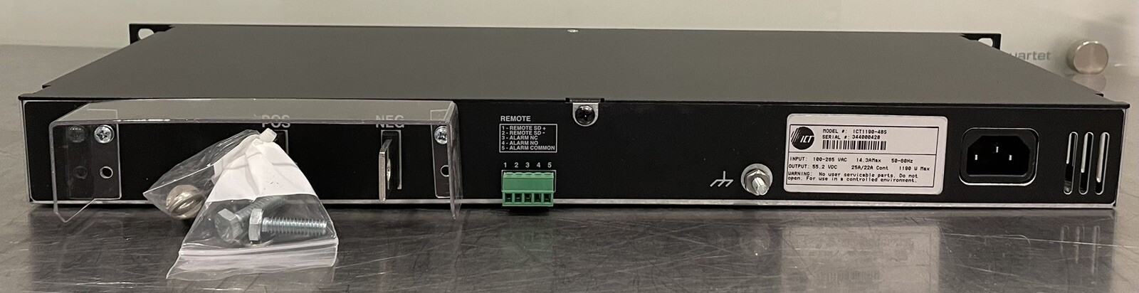 ICT ICT1190-48S Pro Series Power Supply 55.2 VDC 100-265VAC NEW! FREE SHIPPING!