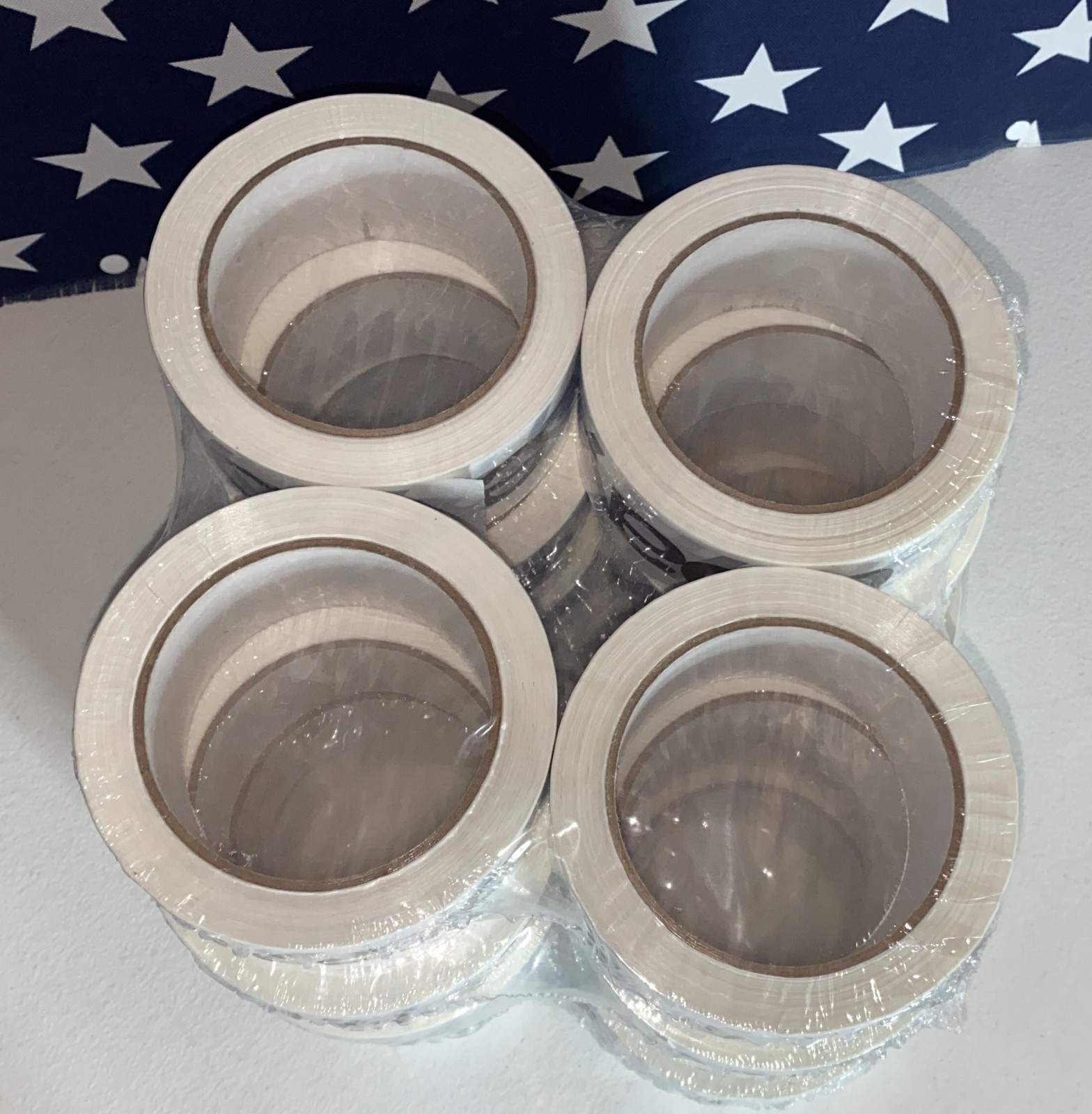 2″ x 75 yards Official eBay Branded Packaging Tape 16 ROLLS Black & White
