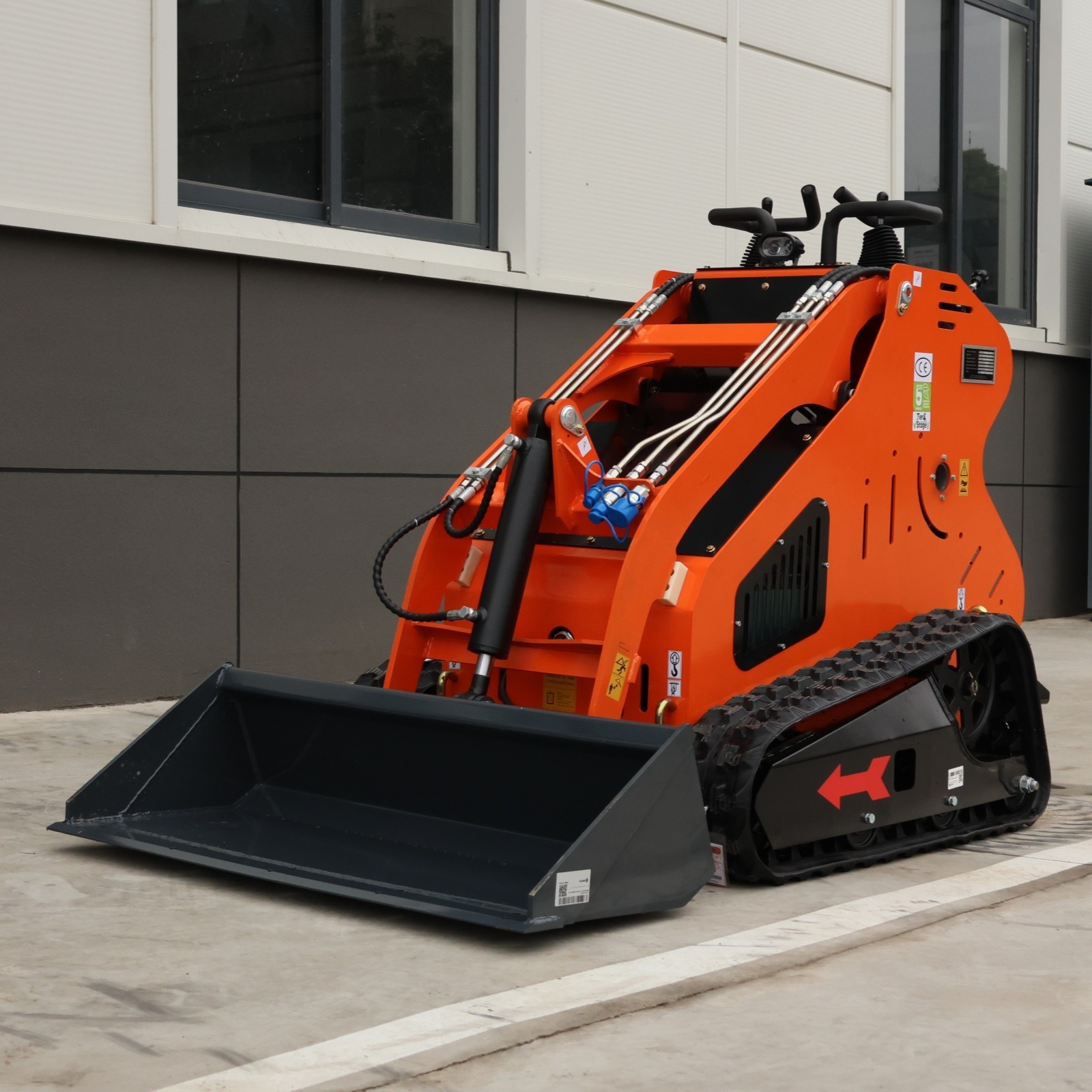 Mini Skid Steer Loader 13.5HP Hydraulic Tracked Loader with B&S Gas Engine EPA