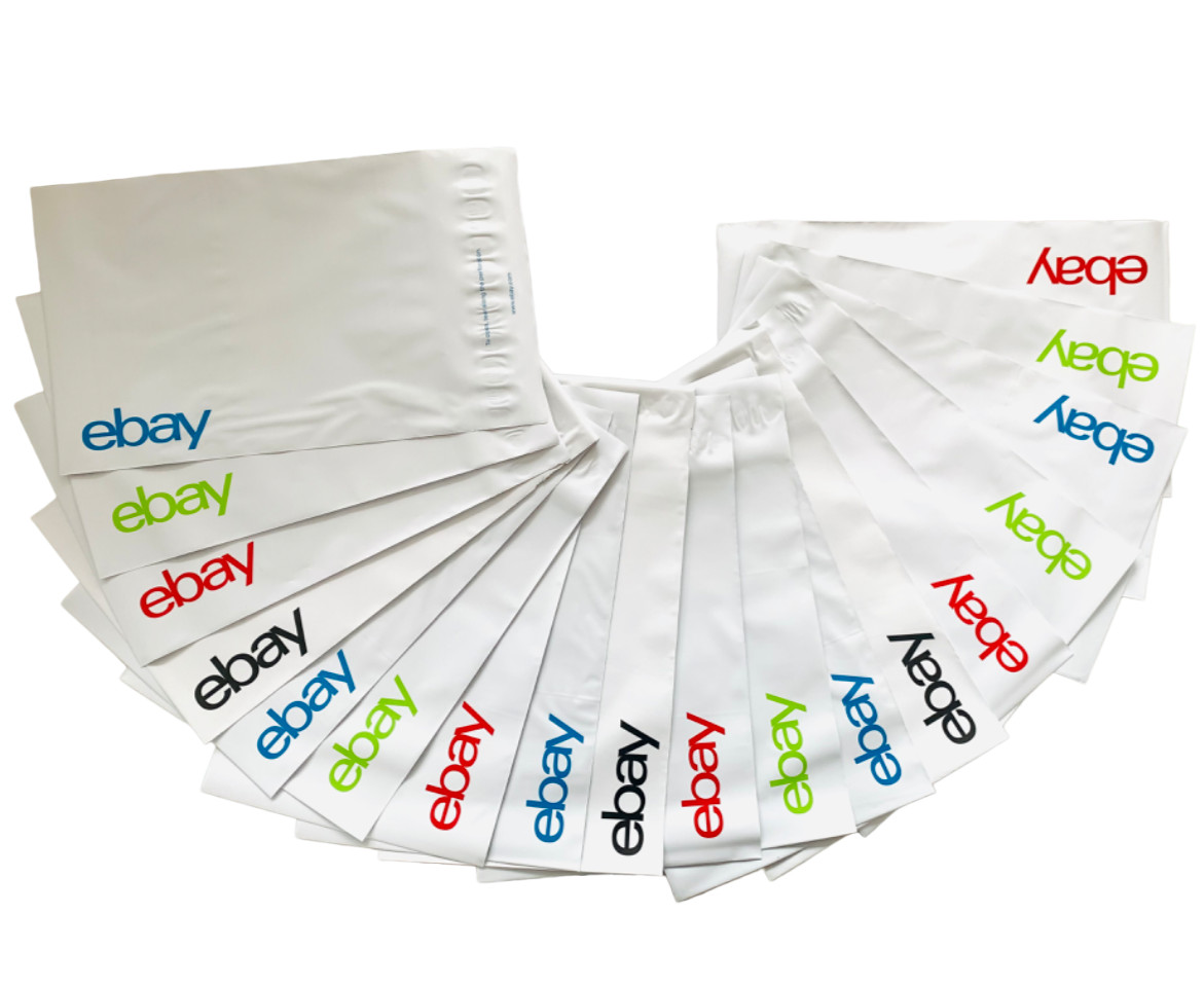 eBay SHIPPING SUPPLIES STARTER KIT 18 POLYMAILER ENVELOPES MAILERS 6.25″ x 8.5″