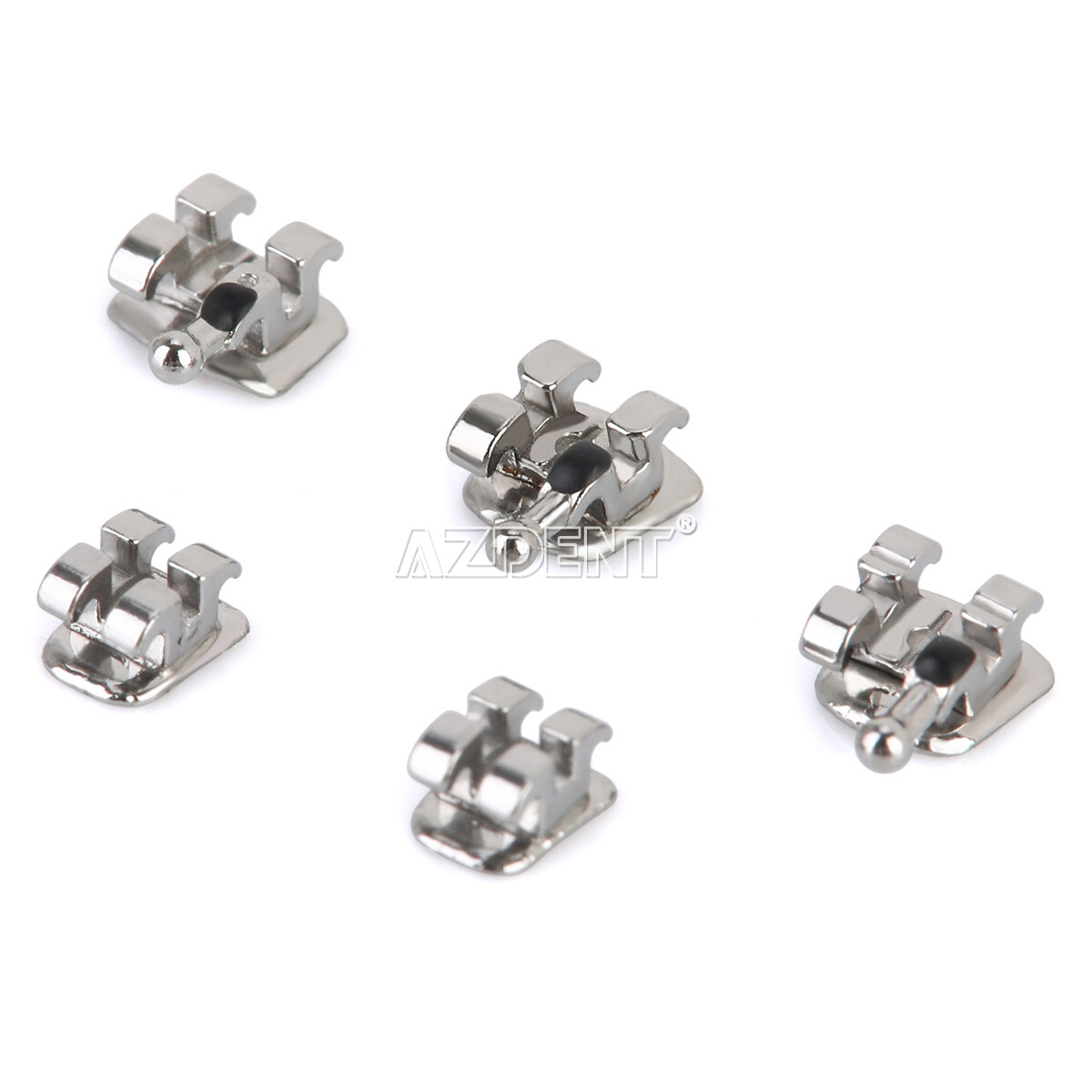 10*Dental Orthodontic Brackets Braces Mini Standard ROTH/MBT 018 022 Hooks 3/345