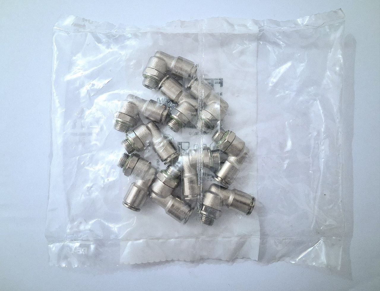10pcs. (1 Pack) FESTO NPQH-L-G18-Q6-P10 578281 Push-in Fitting