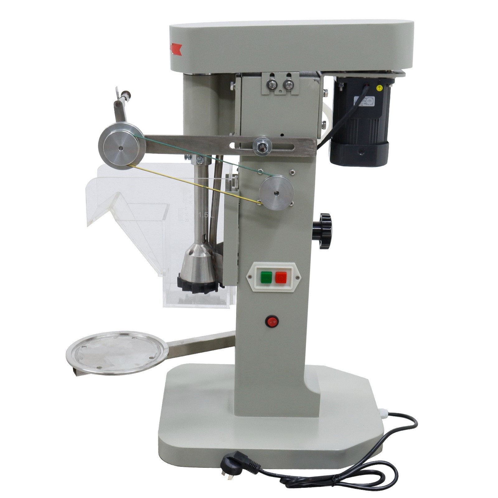 110V 1.5L Single-Cell Laboratory Flotation Machine, Belt-Driven with 60mm Impell