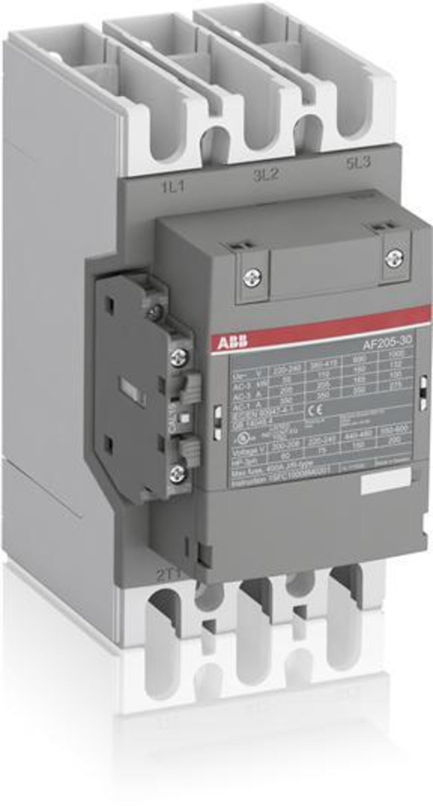 ABB ABB AF205-30-11-13 Contactor, 350A, 3P, IEC, 100-250 VAC/VDC
