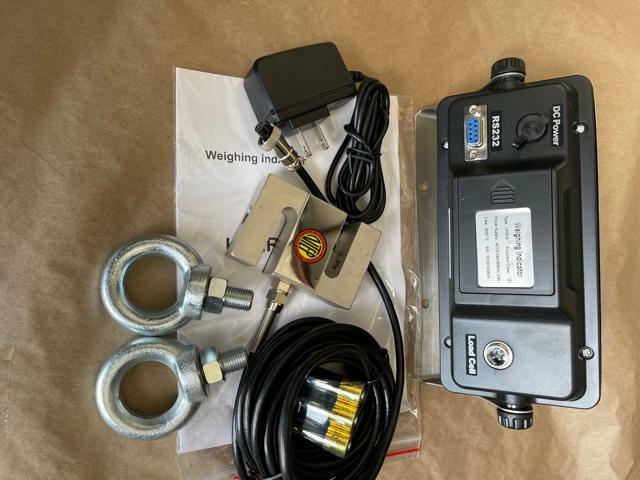 Crane Scale 3000X0.5lb S Type load cell ST-3k /Digital Indicator,ready to use