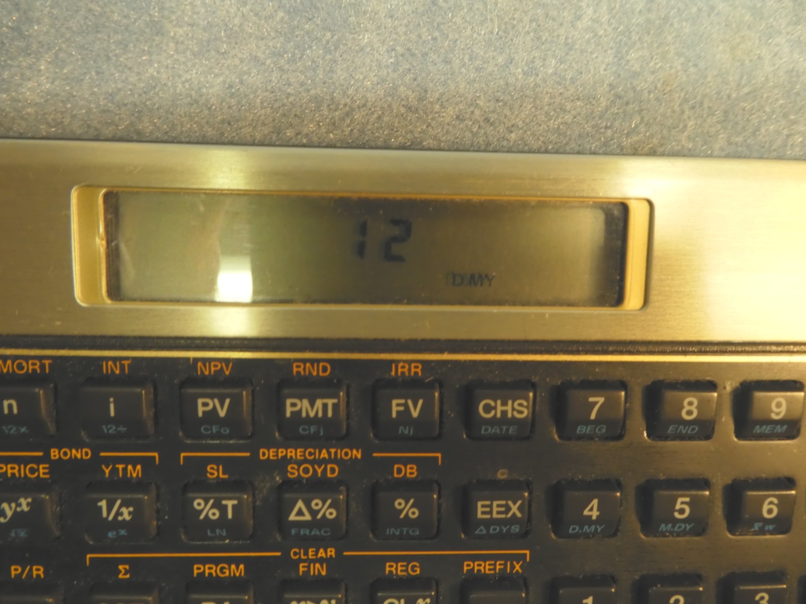HP 12C Financial Calculator Malaysia Vintage
