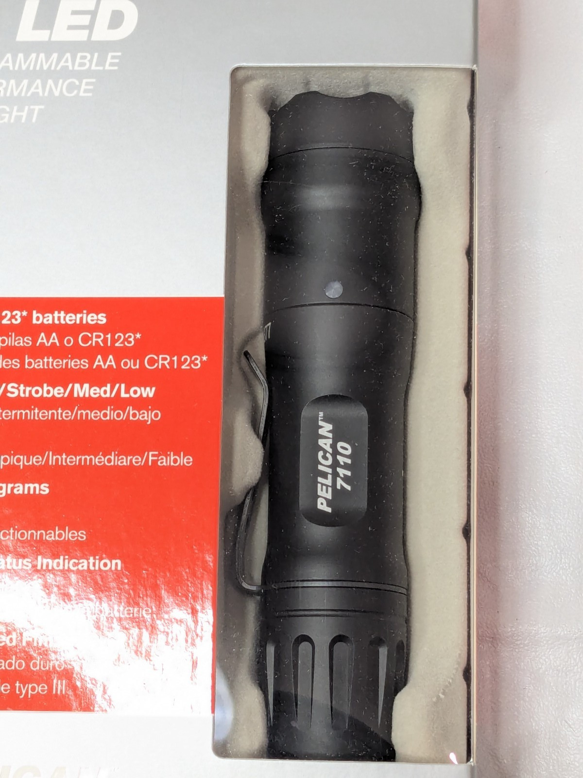 Pelican Tactical Flashlight 7110 LED 071100-0000-110