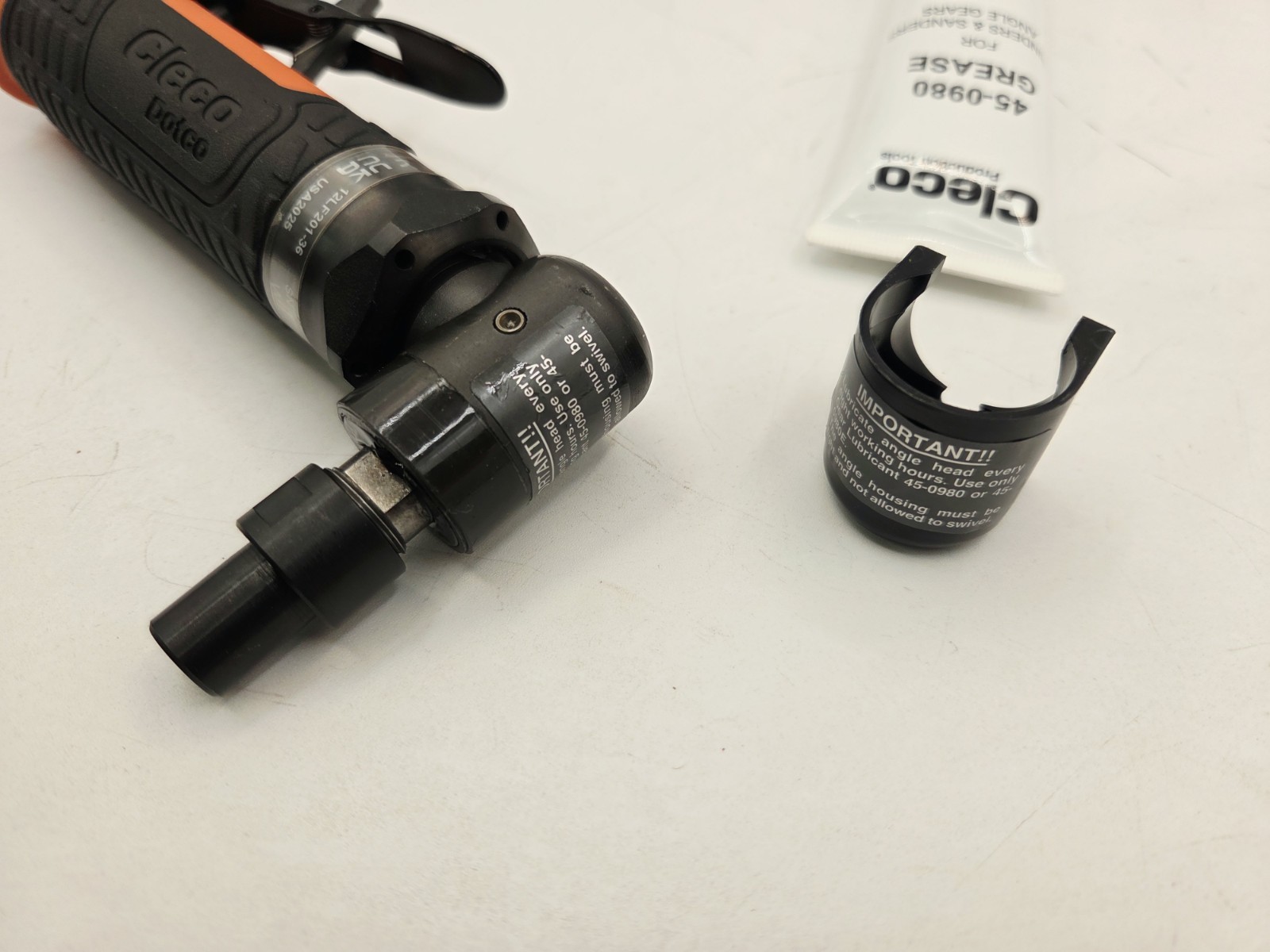Dotco 12LF201-36 1/4in. Collet Right Angle Grinder 90 Degree Dotco 20,000 RPM