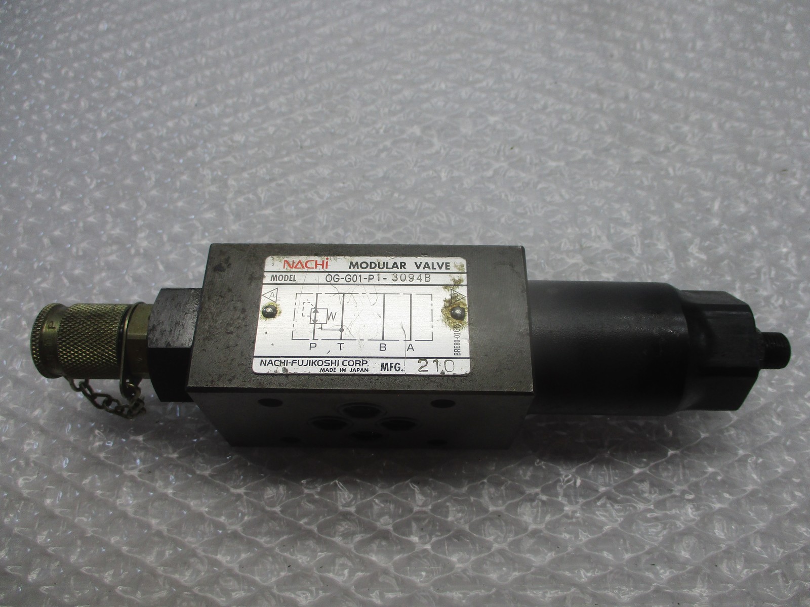 NACHI FUJIKOSHI OG-G01-P1-3094B VALVE NSNP