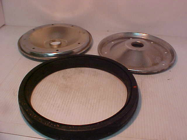 Vintage industrial stretcher wheel