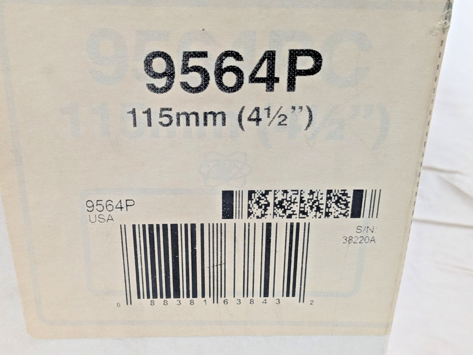 Makita 4‑1/2″ SJS Paddle Switch Angle Grinder Corded 9564P
