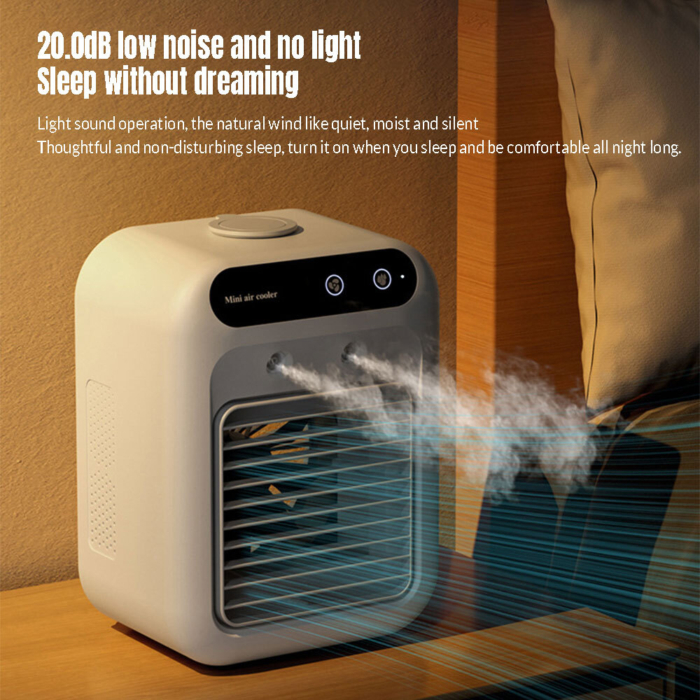 3-In-1 Air Cooling Fan Air Conditioner Cooler Evaporative Water Humidifier