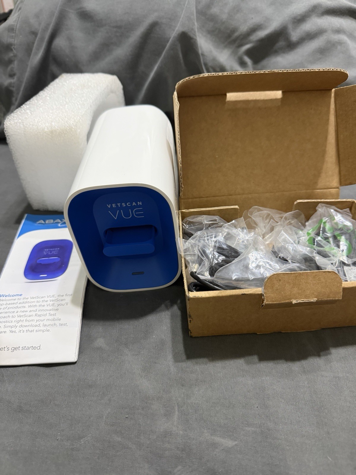 VETSCAN VUE RAPID TEST ANALYZER ABAXIS VETERINARY