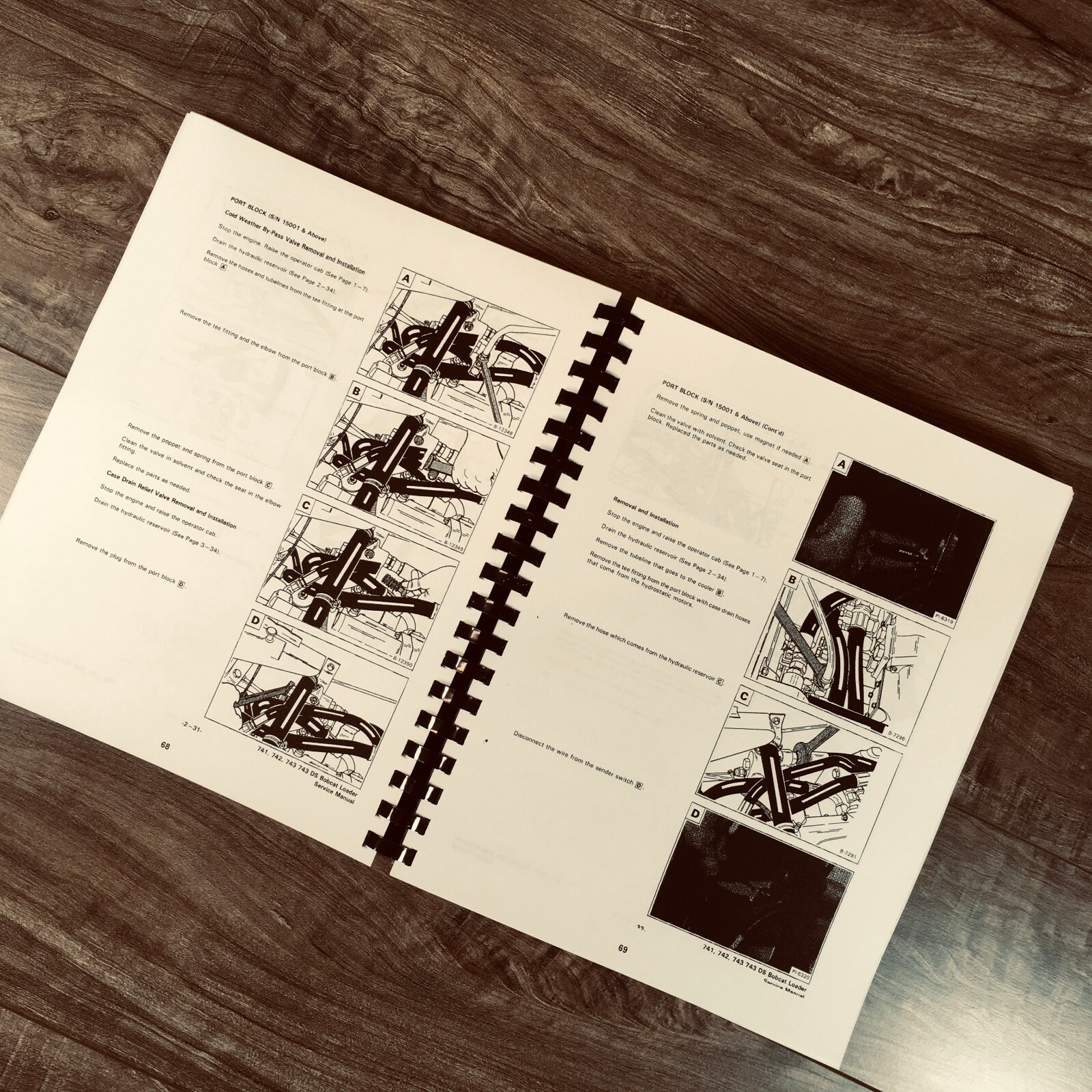 SERVICE MANUAL BOBCAT 741 742 742B 743 743B 743DS SKIDSTEER LOADER REPAIR MANUAL
